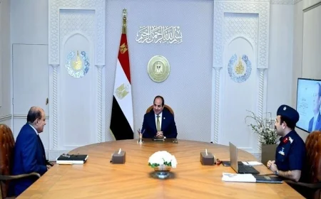 الرئيس السيسي يشدد على تعزيز الشراكة مع القطاع الخاص ودعم المشروعات للنمو الاقتصادي