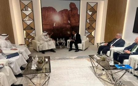 لقاء استثنائي بين عبد العاطي ونظيره البحريني خلال مؤتمر ميونخ للأمن في السعودية
