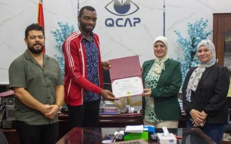 الزراعة تختتم بنجاح البرنامج التدريبي الدولي السادس للمتخصصين من الكاميرون