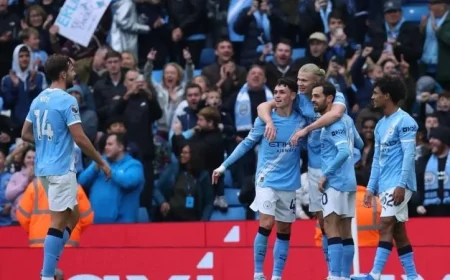 تعادل مثير بين موناكو ومانشستر سيتي 2-2 في دوري أبطال أوروبا