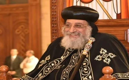 البابا تواضروس يدشن كاتدرائية القديس مار مرقس وسط احتفالات كبيرة في قرية رزقة الدير بأسيوط