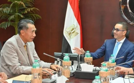 تعزيز التعاون الاقتصادي محور لقاء وزير الاستثمار والسفير الإندونيسي في القاهرة