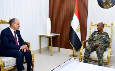 وزير الخارجية يجري محادثات هامة مع الفريق أول ركن عبد الفتاح البرهان