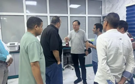وفد صيني يزور محطة بحوث جنوب سيناء لتعزيز التعاون مع بحوث الصحراء