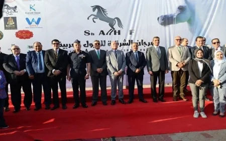محافظ الجيزة يشهد روعة مهرجان الخيول العربية الأصيلة في الشرقية