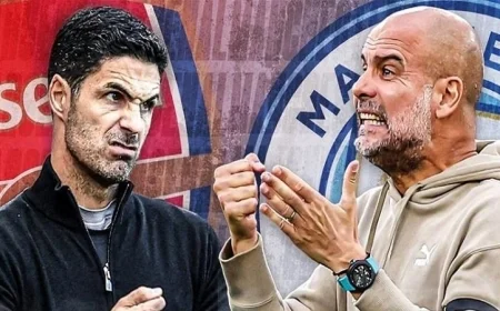 جوارديولا وأرتيتا يتنافسان على لقب مدرب الشهر في الدوري الإنجليزي الممتاز