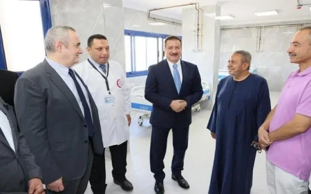 محافظ المنوفية يتابع مراحل تطوير مستشفى شبين الكوم التعليمي لتقديم رعاية صحية متميزة