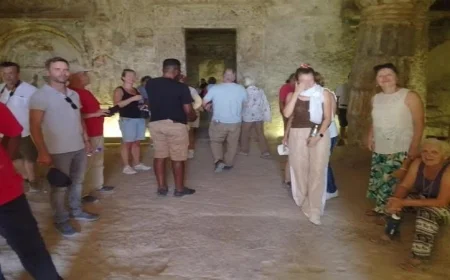 المناطق الأثرية في المنيا تستقطب السياح من ألمانيا وأستراليا وفرنسا