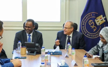 هيئة الدواء ترحب بوفد المجلس القومي للأدوية والسموم السوداني لتعزيز التعاون المشترك