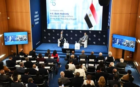 مشاركة وزير الخارجية في جلسة حوارية مؤثرة بالمعهد الفرنسي للعلاقات الدولية