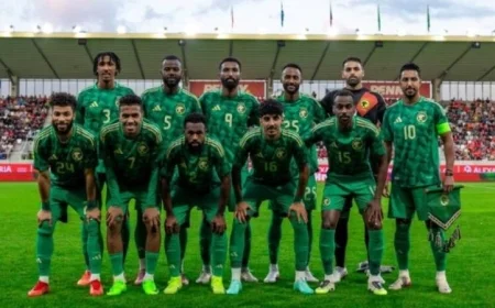 المنتخب السعودي يستعد بحماس لمواجهة الملحق الآسيوي الحاسم لكأس العالم