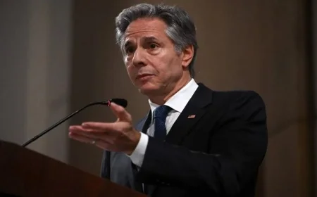 بلينكن يدعم خطة ترامب للسلام في غزة