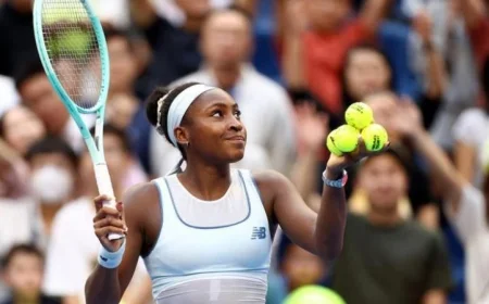 مواجهة مرتقبة بين جووف وأنيسيموفا في نصف نهائي بطولة الصين للتنس