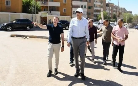 محافظ أسوان يتجول في ميدان النفق ويأمر بتعزيز الجهود لمكافحة العشوائيات