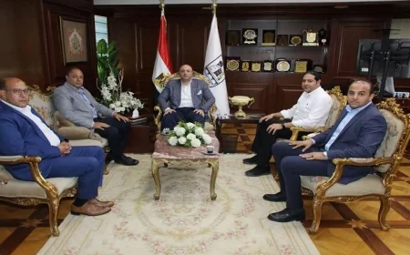 رئيس هيئة تنمية الصعيد يلتقي محافظ بني سويف لاستكشاف فرص التعاون المشترك