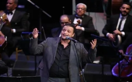 وائل الفشني يشعل الأوبرا الليلة بلقاء مميز مع جمهوره