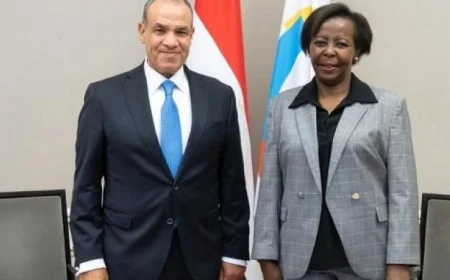 وزير الخارجية يجتمع بالسكرتيرة العامة للفرانكفونية الدولية لتعزيز التعاون