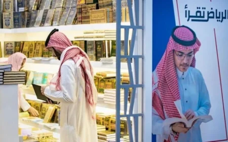 حشود هائلة تتوافد في اليوم الثاني لمعرض الرياض الدولي للكتاب