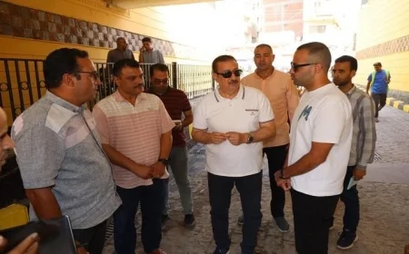 محافظ المنوفية يتابع تحديثات نفق الشهيد مصطفى الصيفي في شبين الكوم لتحقيق التنمية المستدامة