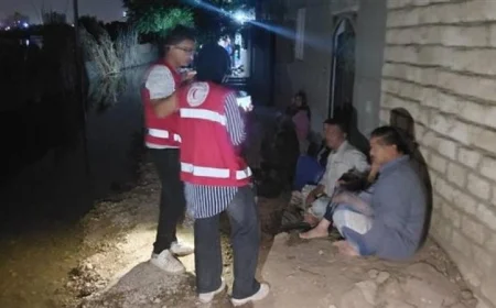 الهلال الأحمر المصري يستعد بأقصى طاقته لمواجهة خطر ارتفاع منسوب النيل