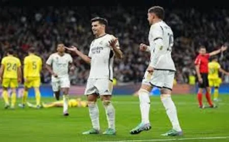 غيابات بارزة في تشكيلة ريال مدريد لمواجهة فياريال بسبب الإصابات