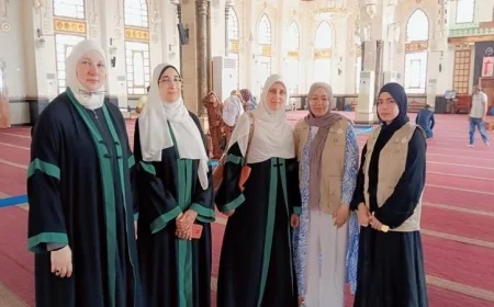 مبادرة صحح مفاهيمك تضيء مسجد الميناء الكبير بالغردقة