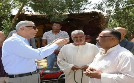 محافظ أسوان يلبي طلبات واحتياجات سكان المحافظة بمشاركة فعالة