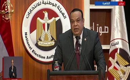 رئيس الوطنية للانتخابات يعلن موعد بدء الترشح لانتخابات مجلس النواب في 8 أكتوبر الجاري