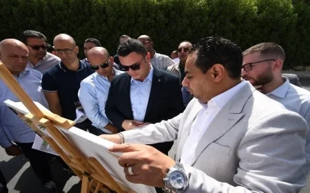وزير الإسكان يتابع تنفيذ مشروعات تطوير الطرق والمحاور في 6 أكتوبر