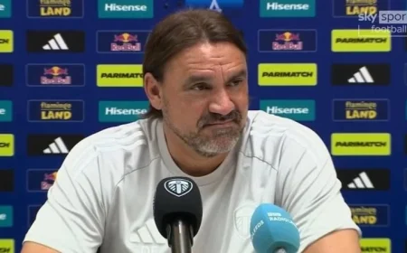 غضب فاركه يشتعل بعد هزيمة ليدز أمام توتنهام