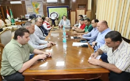 محافظ المنوفية يعزز دعم المتضررين من أزمة ارتفاع مياه النيل