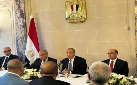 لقاء وزير الخارجية والهجرة بأعضاء الجالية المصرية في باريس يعزز الروابط الثنائية
