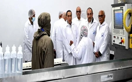 مدبولي يزور مصانع المستحضرات الصيدلية والمحاليل الوريدية في القليوبية: شاهد الصور