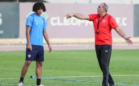 التشكيل الأساسي لنادي سيراميكا كليوباترا في مواجهة نارية أمام حرس الحدود بالدوري