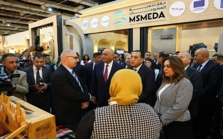 وزيرة التنمية المحلية تحضر افتتاح الدورة السابعة لمعرض تراثنا 2025