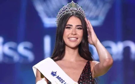 بيرلا حرب تتربع على عرش ملكة جمال لبنان 2025 وتلقب بالملكة الجنوبية