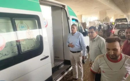 الصحة تعزز الخدمات الطبية في قرى المنوفية استجابة لارتفاع منسوب النيل