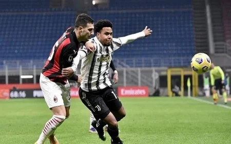 مواجهة نارية: يوفنتوس يستضيف ميلان في قمة الدوري الإيطالي