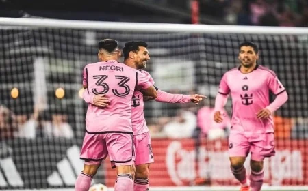 إنتر ميامي يسحق نيو إنجلاند في الدوري الأمريكي بفوز كبير