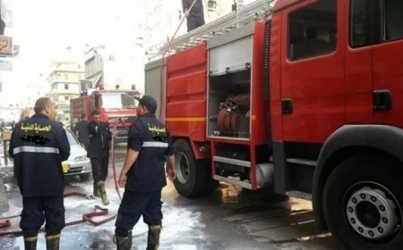 حريق يندلع في شقة سكنية بشبرا بسلامة جميع السكان وبدون إصابات