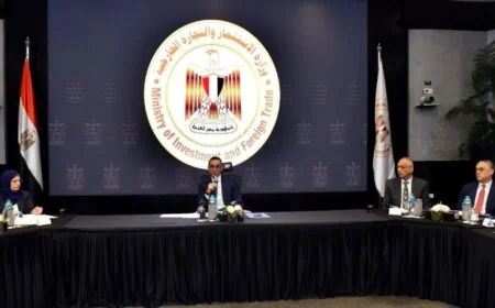 الخطيب يقود اجتماع اللجنة الاقتصادية للمجلس التنسيقي بين مصر والسعودية