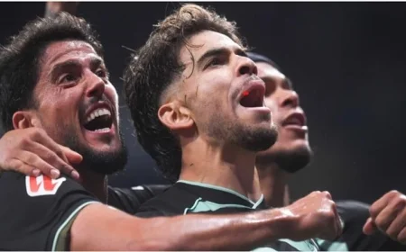 انتصار ريال بيتيس على إسبانيول 2-1 في الدوري الإسباني يلهب حماس الجماهير