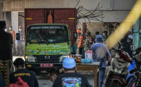 حصيلة ضحايا انهيار المدرسة في إندونيسيا تصل إلى 54 شخصا