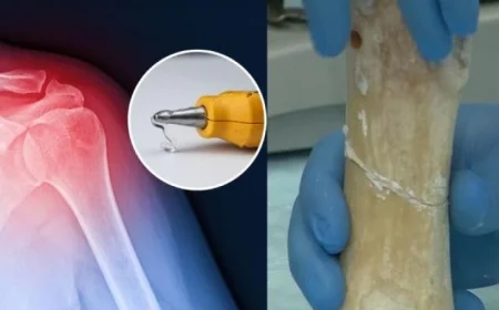 اكتشاف صيني مذهل: مادة لاصقة تعالج كسور العظام في دقائق