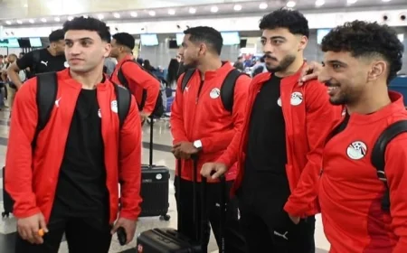 منتخب مصر يتجه إلى المغرب للمشاركة في كأس العرب