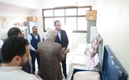 نائب وزير الصحة يختتم جولته بالدقهلية بزيارة تفقدية لمستشفيات المنصورة