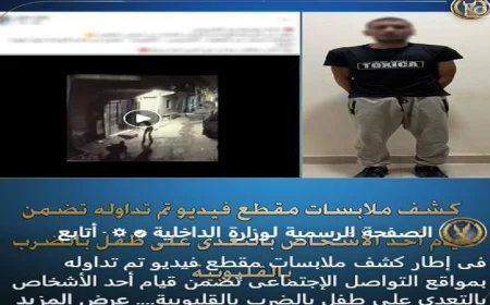 الداخلية توضح تفاصيل اعتداء شخص على طفل في فيديو منتشر