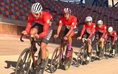 استعدادات منتخب مصر للدراجات للمشاركة في بطولة العالم بتشيلي