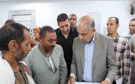 محافظ المنيا يعلن تحقيق 85% في تقنين أراضي أملاك الدولة بخطوات متسارعة