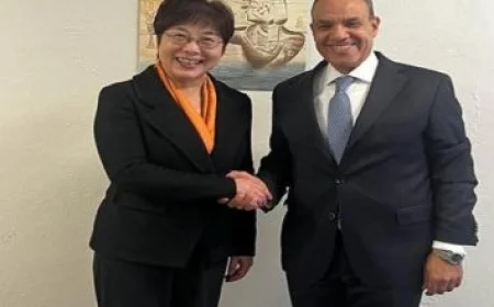 عبد العاطي يبحث علاقات التعاون مع المندوبة الدائمة للوكسمبورج وجمهورية مولدوفا في اليونسكو